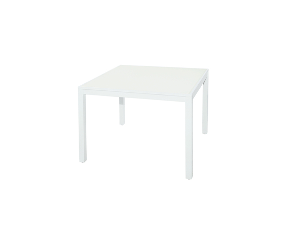 Allux dining table 100x100 cm (glass) | Dining tables | Mamagreen