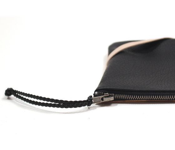 Desert Sand Stripe Leather Clutch - 11x7.5 | Bags | AVO