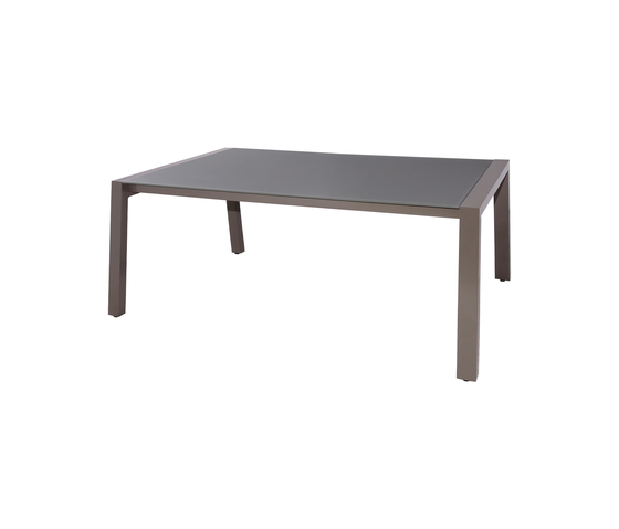 Baia dining table 180x100 cm (glass - post leg) | Tavoli pranzo | Mamagreen