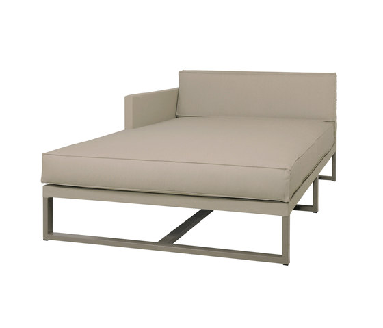 Mono right hand chaise | Sun loungers | Mamagreen