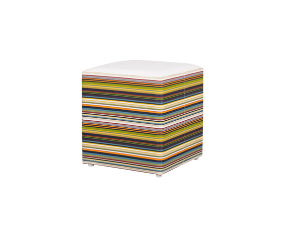 Stripe stool horizontal | Poufs | Mamagreen