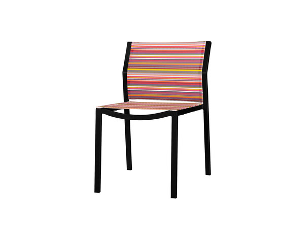 Stripe dining stackable side chair | Sedie | Mamagreen