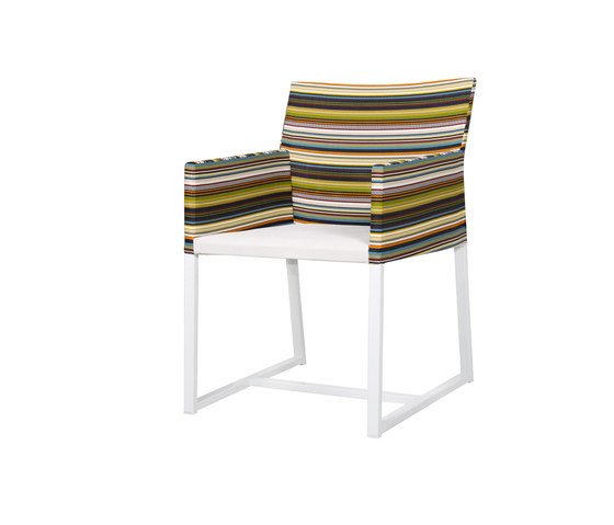 Stripe dining chair (horizontal-leisuretex seat) | Chairs | Mamagreen