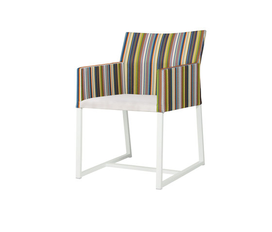 Stripe dining chair (vertical-leisuretex seat) | Chaises | Mamagreen