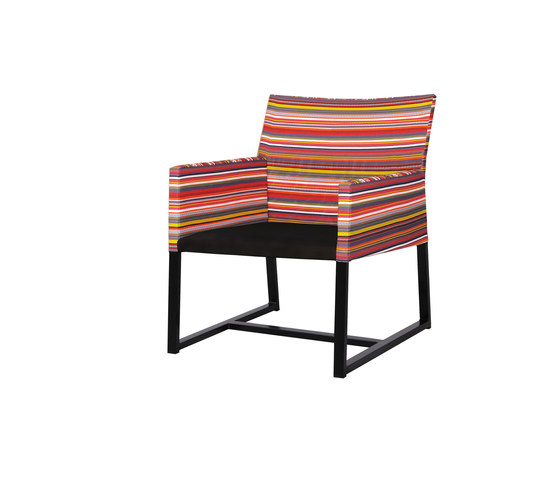 Stripe casual chair (horizontal-leisuretex seat) | Sessel | Mamagreen