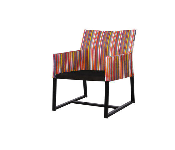 Stripe casual chair (vertical-leisuretex seat) | Poltrone | Mamagreen