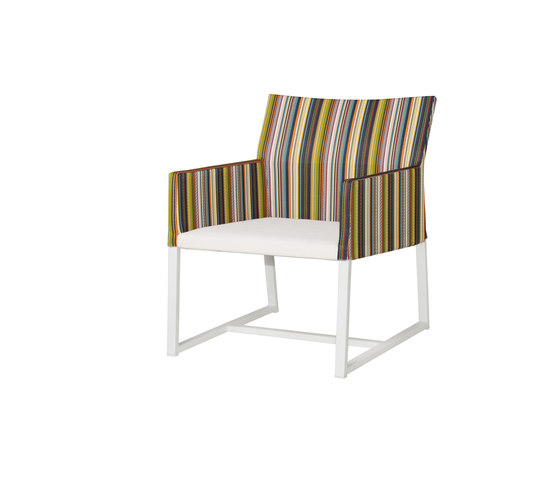 Stripe casual chair (vertical-leisuretex seat) | Armchairs | Mamagreen
