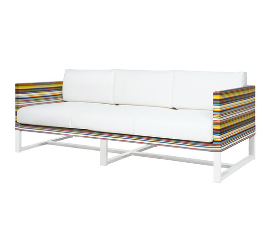 Stripe sofa 3-seater | Divani | Mamagreen