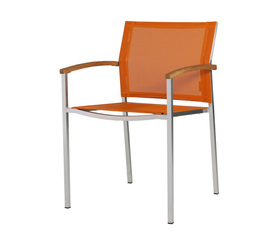 Zix dining stackable armchair | Chaises | Mamagreen