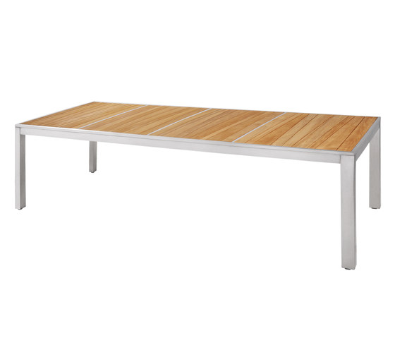 Zix dining table 270x100 cm (abstract slats) | Tables de repas | Mamagreen