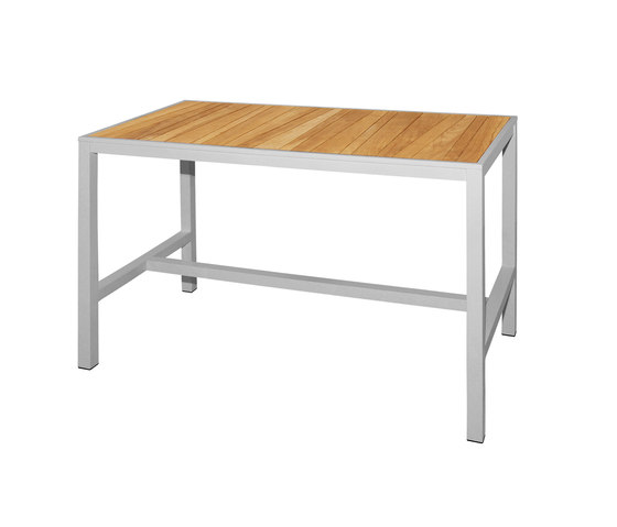 Zix bar table 150x80 cm (abstract slats) | Stehtische | Mamagreen