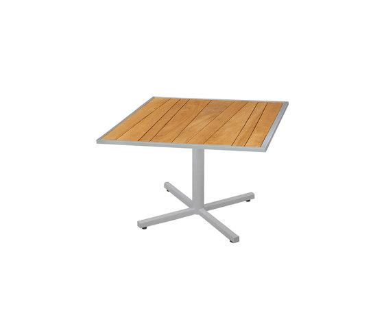 Allux coffee table 70x70 cm (Base P) abstract slat | Tavolini bassi | Mamagreen