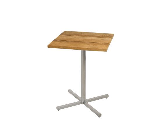 Oko counter table 60x60 cm (Base C - diagonal) | Standing tables | Mamagreen