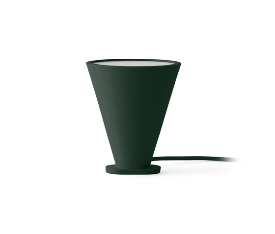 Bollard Lamp | Dark Green | Luminaires de table | Audo Copenhagen