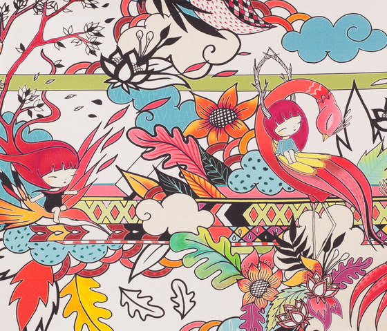 Selva Multicolor | Drapery fabrics | Equipo DRT