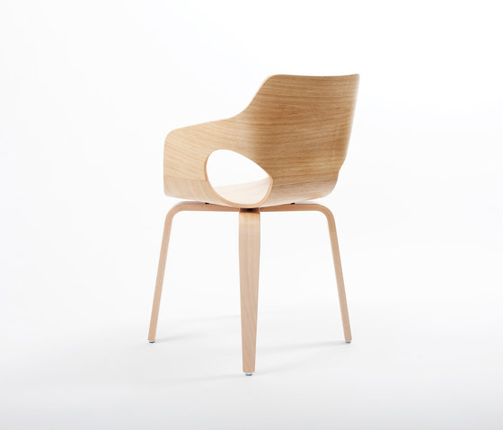 Curved Oak Chair | Sedie | dutchglobe