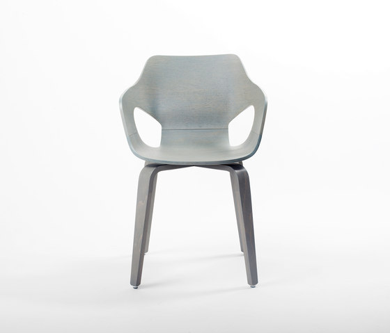 Curved Oak Chair | Chaises | dutchglobe