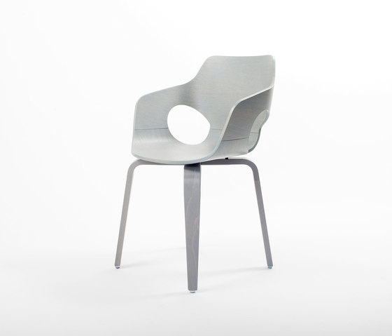 Curved Oak Chair | Sillas | dutchglobe