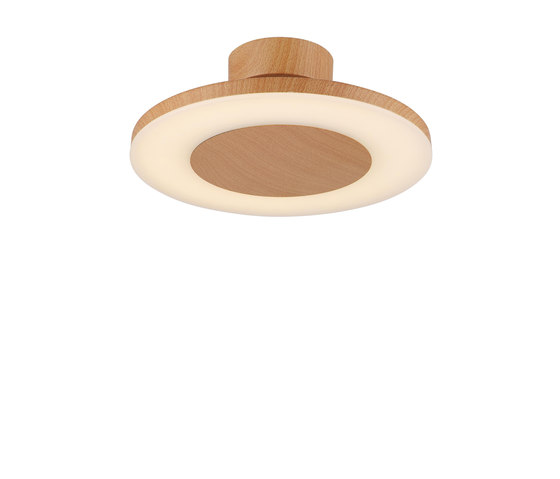 Discóbolo white&wood 4495 | Ceiling lights | MANTRA