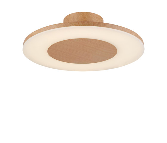 Discóbolo white&wood 4494 | Ceiling lights | MANTRA
