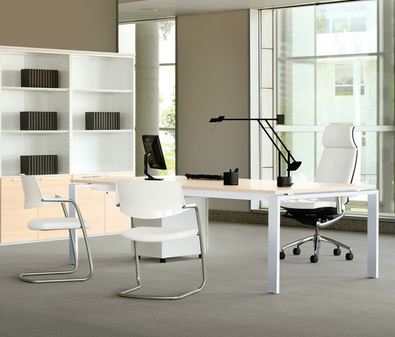 Concepto Free  | Blanco  | Maple | Contract tables | Ofifran
