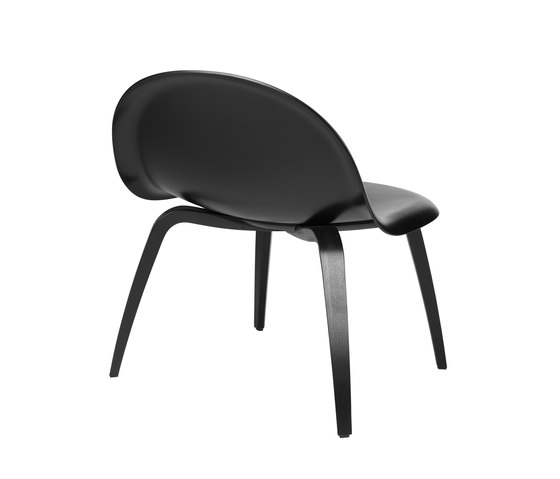 Gubi Wood Lounge Chair | Armchairs | GUBI