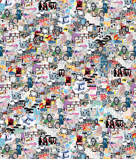 Street Art | Sssstickers! - Stick to your colorful individuality | Bespoke wall coverings | Mr Perswall