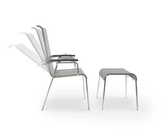 Modena armchair adjustable with footrest | Sillones | Fischer Möbel