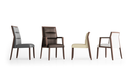 Square meeting con brazos | Chaises | Ofifran