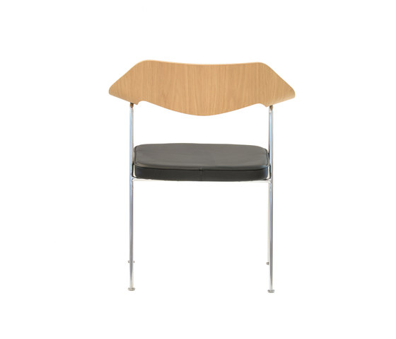 675 chair oak and chrome | Stühle | Case Furniture