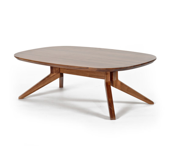 Cross oval coffee table | Tables basses | Case Furniture