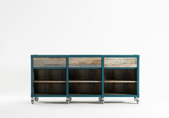 Atelier SIDEBOARD 3 DRAWERS WITH 6 COMPARTMENTS | Regale | Karpenter