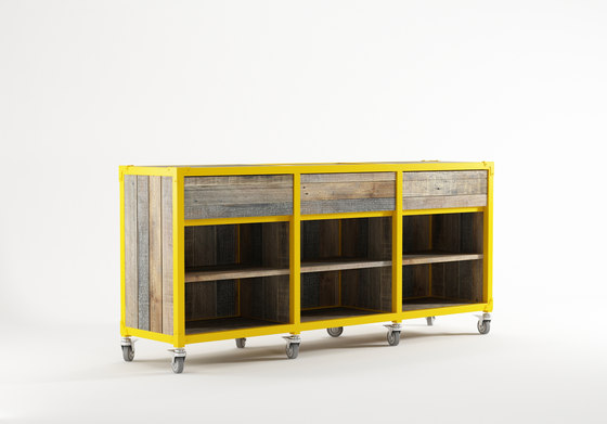 Atelier SIDEBOARD 3 DRAWERS WITH 6 COMPARTMENTS | Étagères | Karpenter