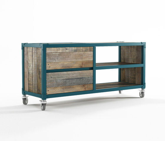 Atelier TV CHEST 2 COMPARTMENTS 2 DRAWERS | Media cabinets & trolleys | Karpenter