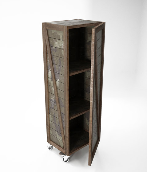 K-MO COLUMN RACK W/ DOOR | Cabinets | Karpenter