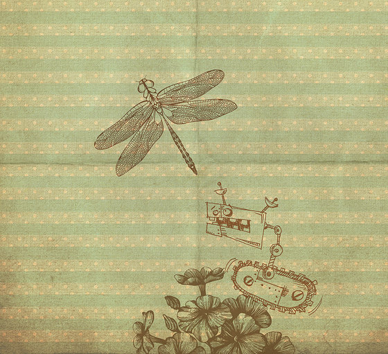 Bye Bye Dragonfly | Wandbilder / Kunst | Inkiostro Bianco