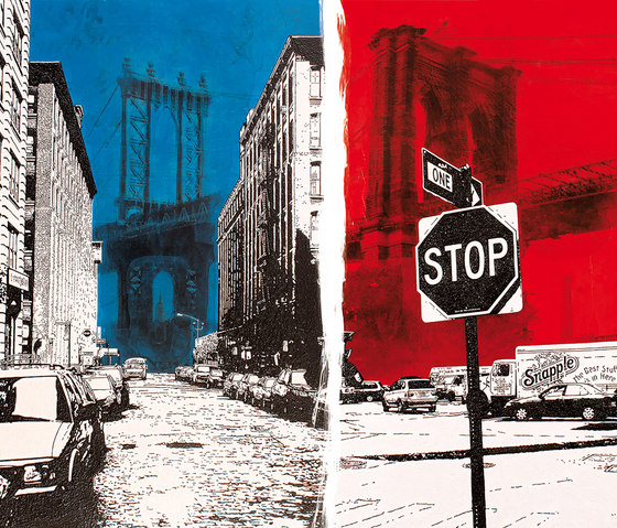 Manhattan | Wandbilder / Kunst | Inkiostro Bianco