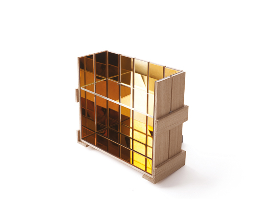 Shelf Crate 22. | Regale | Antique Mirror