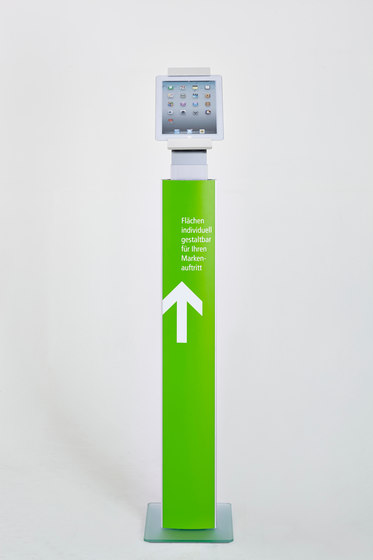 Iris Branding Tablet-Ständer | Werbe Displays | Meng Informationstechnik