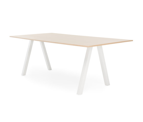 Frankie Conference Table High A-Leg 90cm Wood | Standing tables | Martela