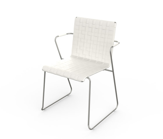 Slim Belt Stackable Chair | Sillas | Viteo