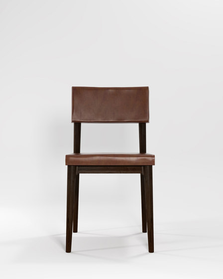 Vintage DINING CHAIR W/ LEATHER | Chairs | Karpenter