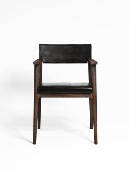 Vintage ARM CHAIR W/ LEATHER | Chairs | Karpenter