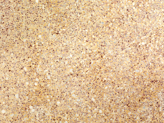 Tabletop Terrazzo yellow | Compuesto mineral planchas | Serax