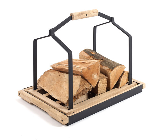 Daysign Wood Basket | Fireplace accessories | Serax