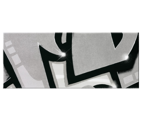 GRAFFITI black and white | Piastrelle ceramica | steuler|design