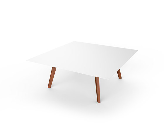 Slim Wood Loungetisch Quadrat 110 | Couchtische | Viteo