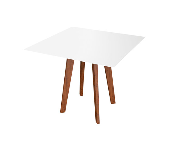 Slim Wood Collection Essen | Tisch Quadrat Holz 90 | Esstische | Viteo