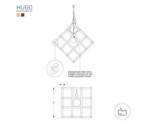 Hugo Pendant Lamp | Suspensions | ChristelH