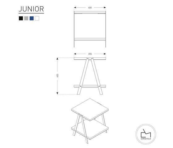 Junior Side Table | Tables d'appoint | ChristelH